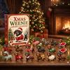 Birthday Gift for Kids 2026 Christmas Dachshund Advent Calendar, 3D Countdown Collectible Ornament Set Party Favors with 24 Mini Dog Figures, Holiday