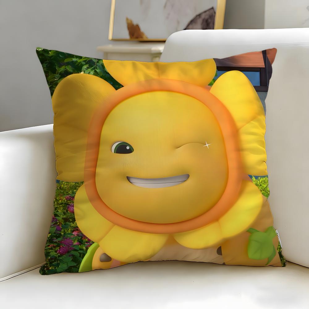 popular cartoon Nailong Cushion Cover Soft & Easy-Wash Pillow Case – Versatile for Couch, Bed, Travel and Office