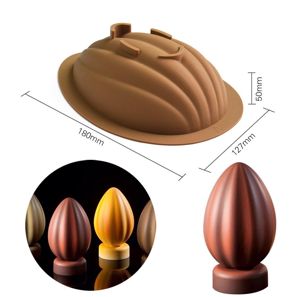 Large 3D Chocolate Mold Silicone Candy Mold DIY Cake Baking Mold