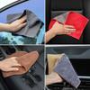 rlbn5 Suede Motorcycle Wash Towel Microfiber Cleaning Rag Cloth For Honda CB400 CB650F CBF CBR250RR CRF SH300 NC750