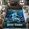 Haaland Personalized Text Carpet Perfect For Bedrooms Kitchen Outdoor Foyer Antislip Carpet Decorate Offices Perfect Gift For Friends Family
