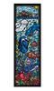 456 Piece Jigsaw Puzzle Finding Dory Stained Glass Gyutto Series [Stained Art] (18.5x55.5cm)