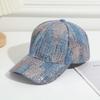 Модная джинсовая бейсболка Унисекс Осенне-зимний стиль Дышащая Защита от солнца Ветрозащитная Теплая Шляпа с изогнутым козырьком для мужчин и женщин