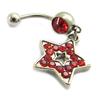 [E5307] — Пирсинг «Звезда», красный