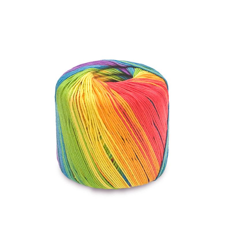 40g Hand Knitted Cotton Yarn Ball For Knitting Doll Hand Woven Crochet Cotton Yarn DIY Dyed Wool Yarn Handcraft Accessories