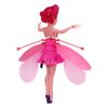 Flying Fairy Princess Doll Luminous Gesture Sensing USB Rechargeable Sky Dancers Flying Dolls for Girls Pink