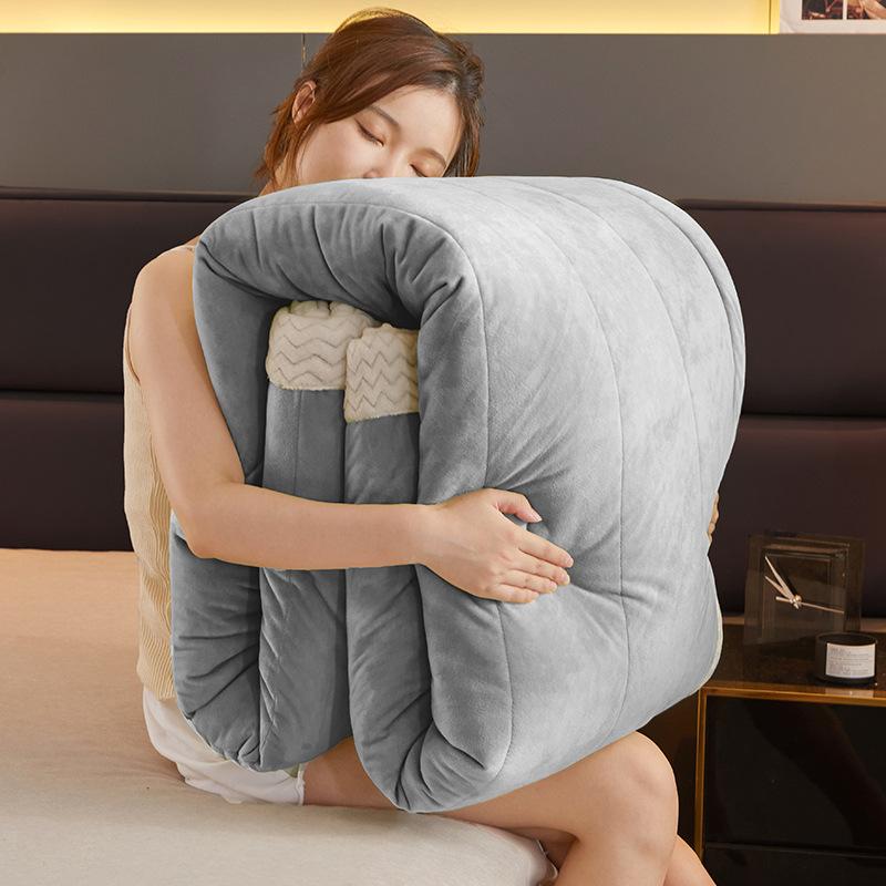 Осенне-зимнее молочное бархатное хлопковое одеяло, одеяло для сна, чехол для дивана, одеяло для офиса, осенне-зимнее маленькое одеяло из кораллового бархата