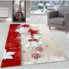 3D HD Печать Теплый Рождественский Ковер Ковры для Гостиной Коврик для Спальни Дивана Декор Коврик Детский Нескользящий Напольный Альфомбра Новогодние Подарки