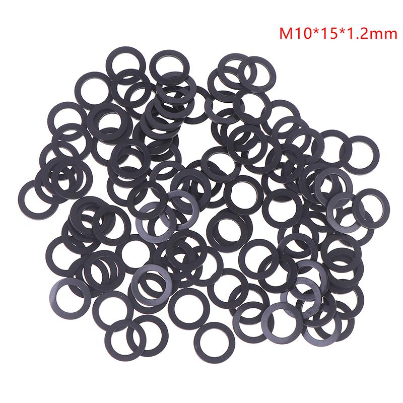 100 Pcs Fittings Hinge Rings Parts Plastic Replacement Suitable For Interior Doors Washer High Hardness Wear Resistant