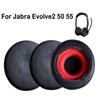 2Pcs Foam Sponge Ear Pads Replacement Earpads Repair Parts Ear Cushion for Jabra Evolve2 50 55