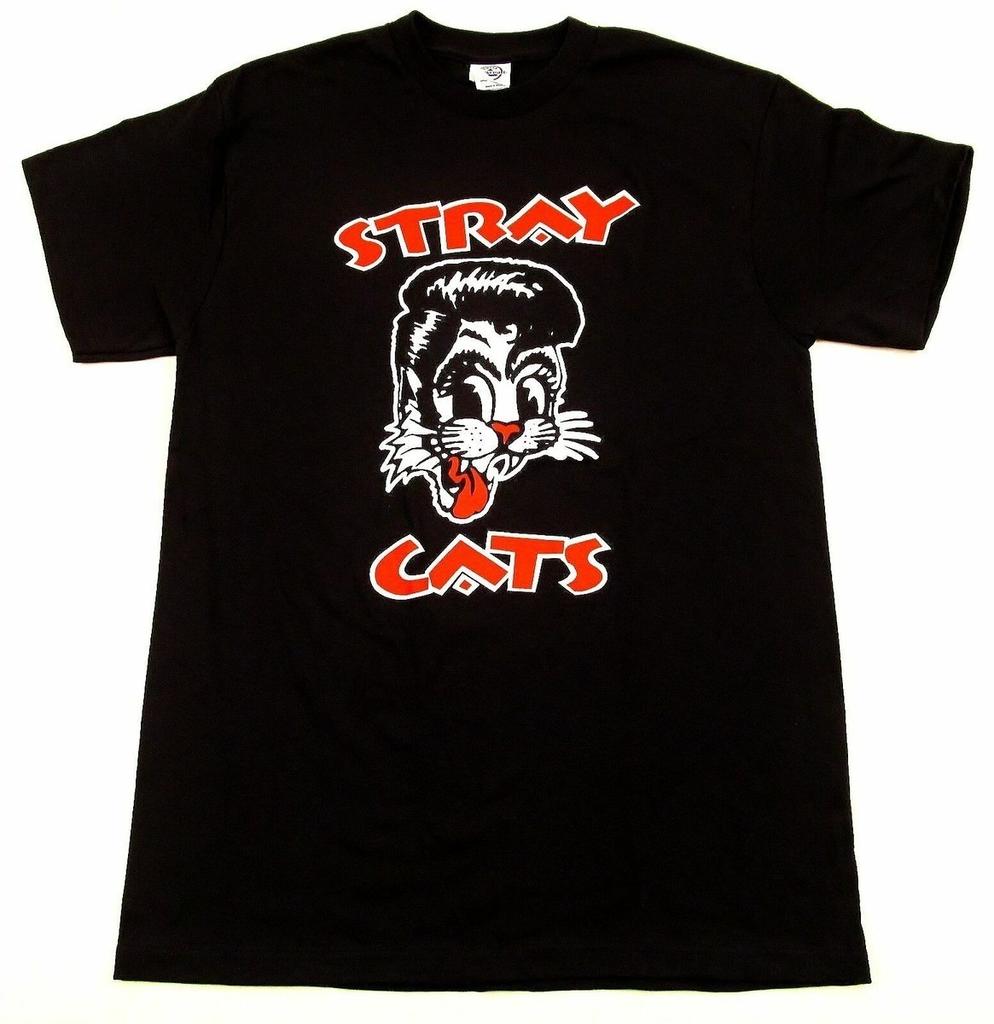 New STRAY CATS Cotton Unisex All Size 22D446