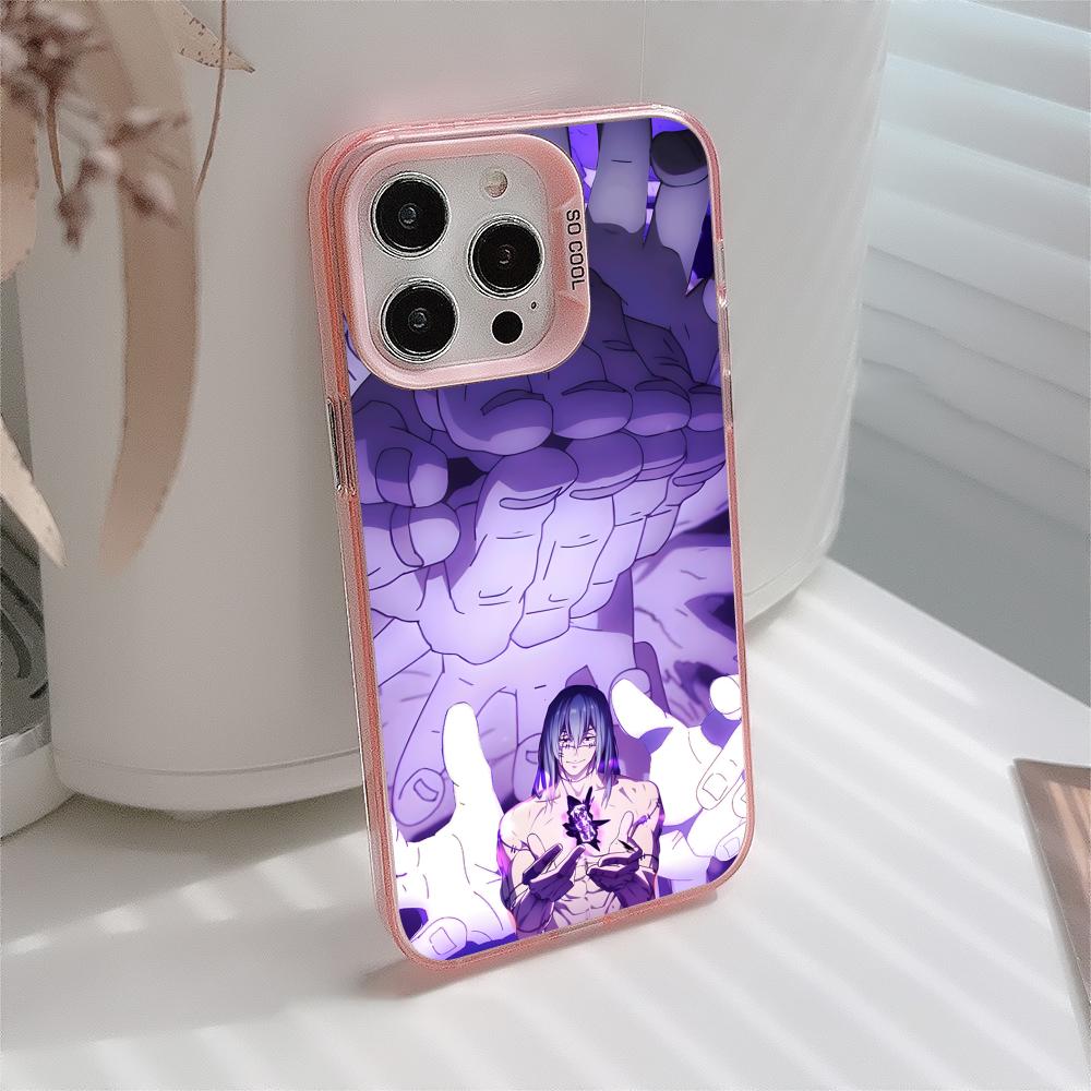 Чехол для телефона JJK Махито для iPhone 17 16 15 14 13 12 11 X XR XS Air Pro Max Plus Розовый Цветной Серебристый Чехол