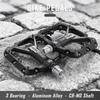 KRSEC 3 Bearing Bicycle Pedals CNC Ultralight BMX MTB Road Bike Pedals Non-slip Aluminum Alloy Bicycle Cycling Parts