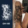 GH Hot Sale Waterproof Long Lasting Temporary Tattoos Stencil Body Art Arm Chest Leg Shoulder Tattoo Stickers for Girl Men Women