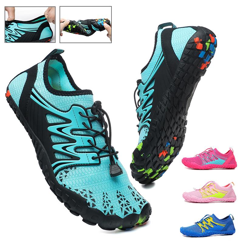 Men Women Water Shoes Beach Aqua Swimming Sandals Drainage Wading Quick Dry Boating Barefoot Yoga Gym Fishing Surfing Sneakers