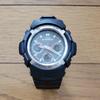 Б/у часы CASIO G-SHOCK AWG-101 Радиоуправление Tough Solar Аналого-цифровые Черные