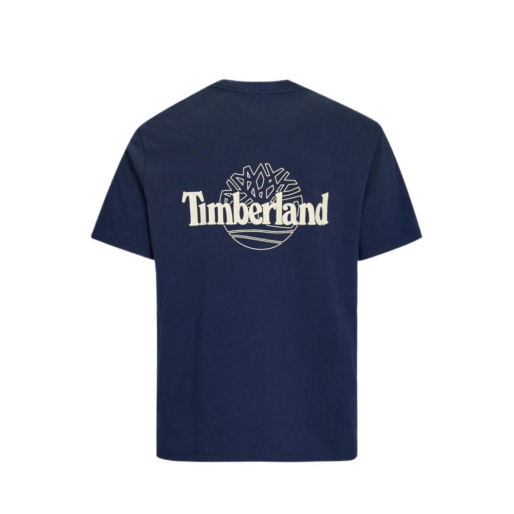 Timberland Вязаная Повседневная Мягкая Футболка Мужские Топы TB0A5SRU4511