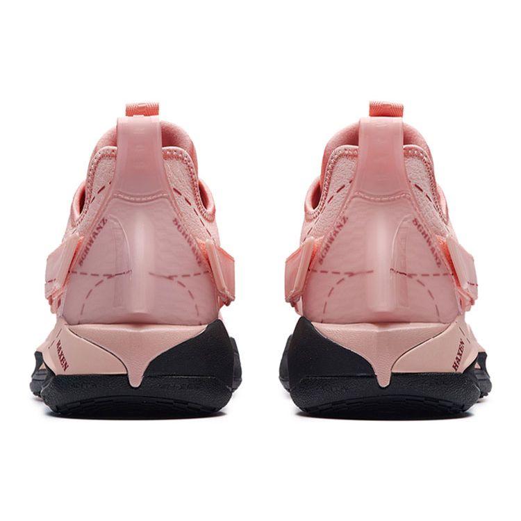 Anta Баскетбольные кроссовки Gh3 Nitrogen Technology с амортизацией, нескользящие, с низким верхом, мужские, светло-розовые 112231103-4