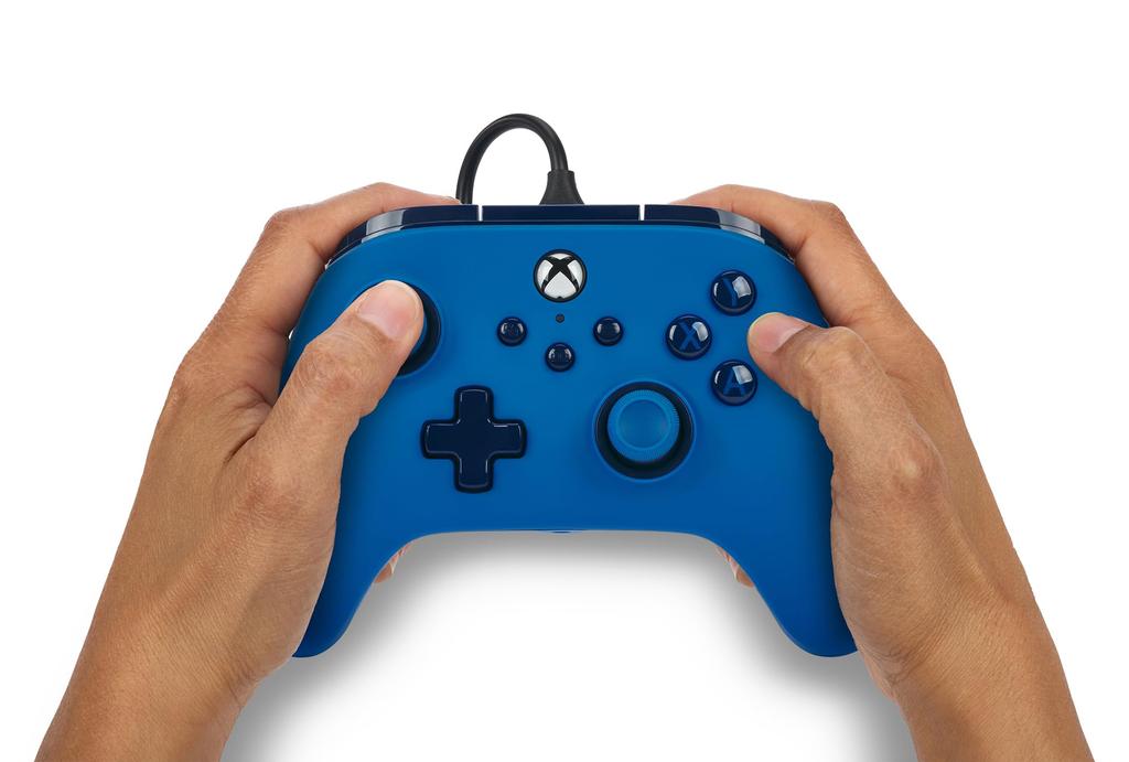 Год PowerA Advantage Проводной контроллер для Xbox Series Blue Функция двойной вибрации для Xbox Series PC Windows [2 Гарантия] XS - XS 10/11