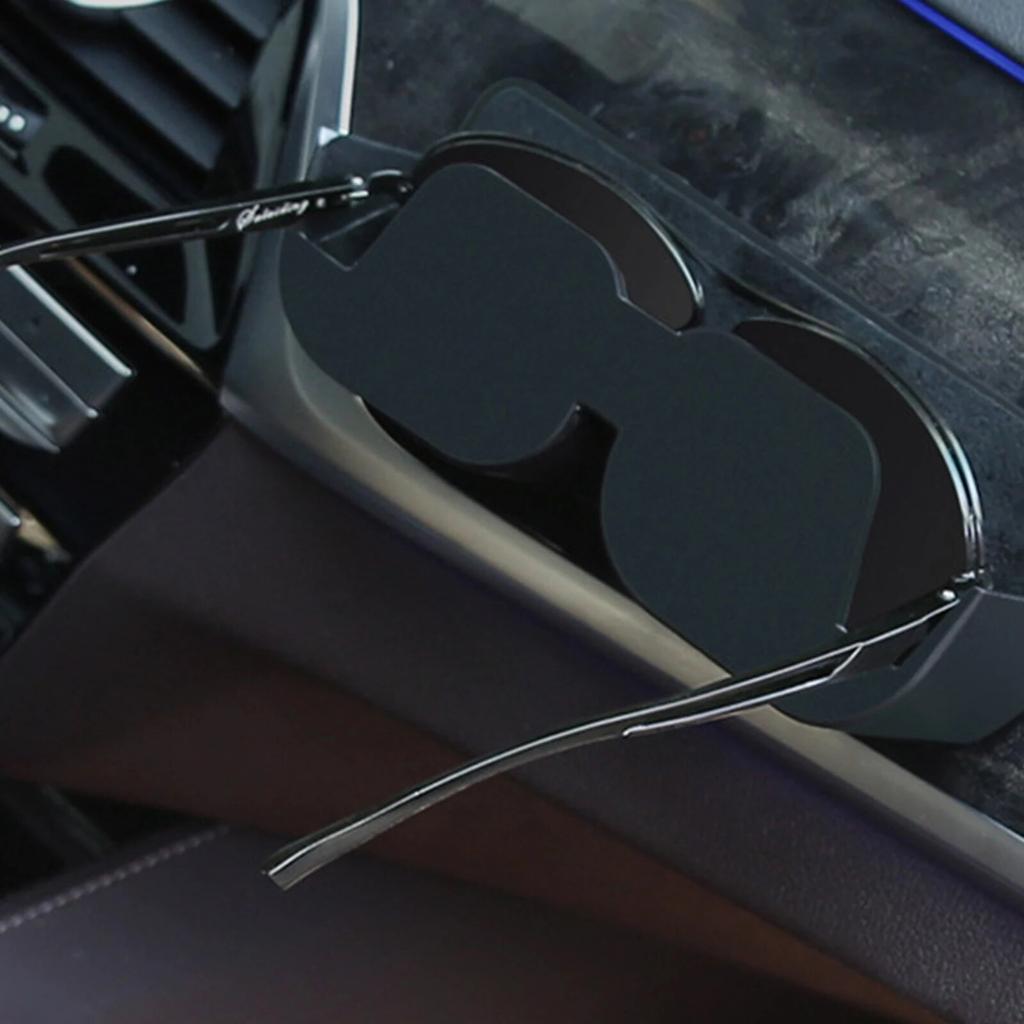 Чехол для солнцезащитных очков для автомобильного козырька, универсальный держатель для солнцезащитных очков, магнитная застежка, органайзер для автомобильных аксессуаров для интерьера