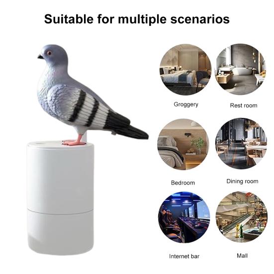 Автоматическая индукционная пенная мойка для рук Бесконтактный дозатор мыла Работает от батареек Форма птицы Птица