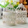 Bird Cage Decoration European Classic Romantic Candle Holders Wedding Hollow Candlestick Home