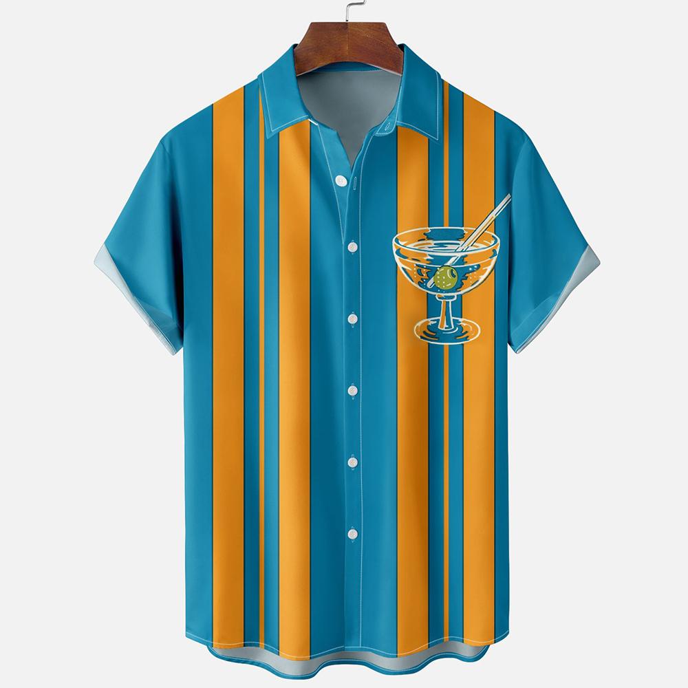 Summer Hawaiian Shirt For Men Casual 3D Printed Car Graphic Men's Shirts Oversized Short Sleeve Daily Wear Men Clothing Summer