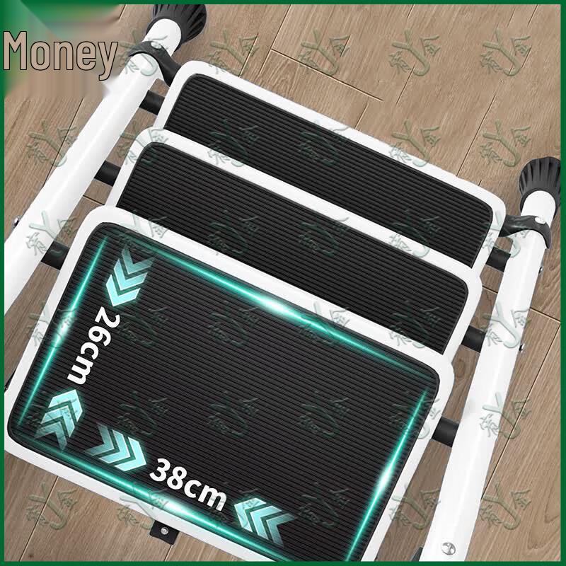 Portable Carbon Steel Folding Step Ladder