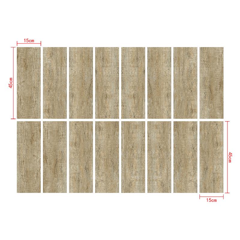 Деревянная напольная плитка, утолщенная пленка и наклейка, виниловые наклейки на пол, водонепроницаемая наклейка на пол для ванной комнаты, кухни, спальни