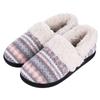 Comwarm Warm Cotton Slippers For Women Men Autumn And Winter Flats Soft Non-slip Fluffy Slippers Design Slides Indoor House Shoe