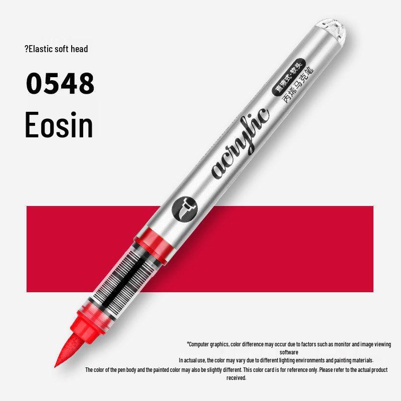60-Color Soft Tip Acrylic Markers, Opaque & Layerable for Art Students, Watercolor Pens