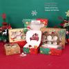 Windowed Christmas Cupcake & Dessert Takeout Box