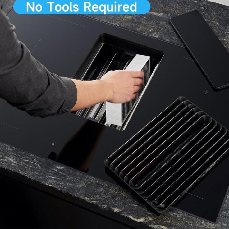 4 шт. Сетчатый вентиляционный фильтр вытяжки Замена вентиляционного отверстия Фильтр кухонной вытяжки Вентиляционное отверстие Фильтры вытяжки Пластиковая текстура Жироулавливающий фильтр