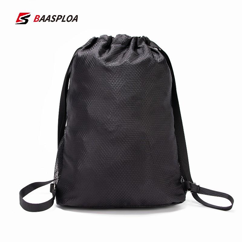 BAASPLOA Men Women Gym Bag Drawstring High Capacity Backpack Outdoor Sports Training Cycling Storage Bag Multipurpose Sport Bag