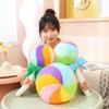 Creative Candy Doll Soft Stuffed Cartoon Lollipop Plush Toy Colorful Sweet Girls Bedroom Sofa Pillow Cushion Birthday Gift