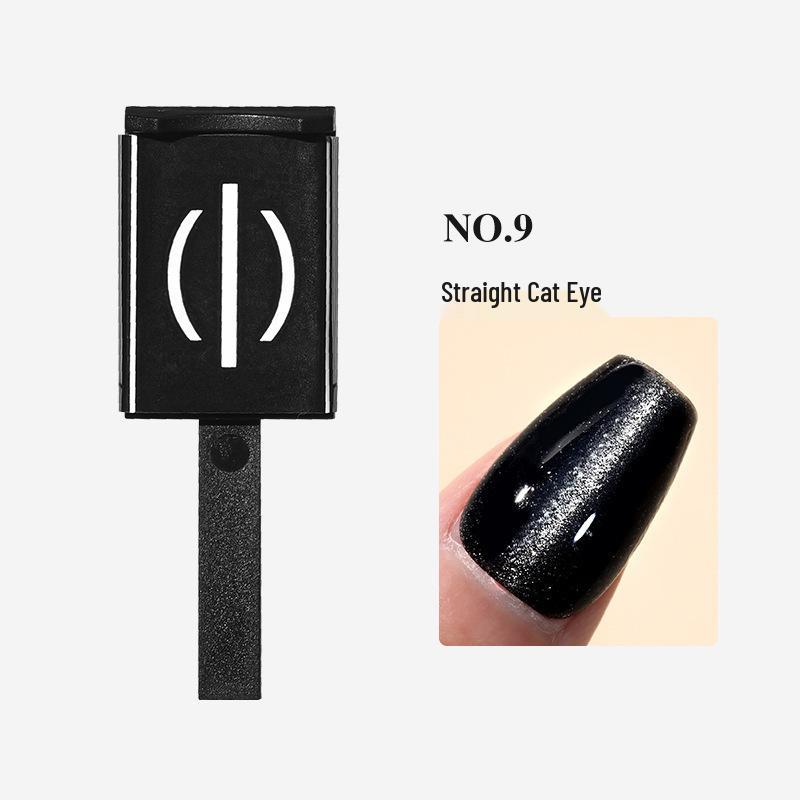 Магнитный инструмент для нейл-арта "Кошачий глаз" - Сильное сердце, волнистый узор