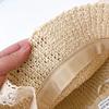 Baby Hat Summer Straw Baby Girl Cap Fashion Lace Bow Beach Children Panama Hat Princess Baby Hats and Caps Kids Hats