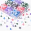 100Pcs Acrylic Beads Cylindrical Tube Bead for DIY Necklace Bracelet Earring Jewelry Making
