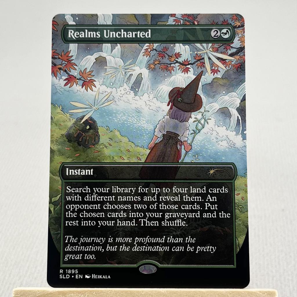 SLD HOLO19//002 Путь домой Мокс Опал Карты-заменители TCG Темный Ритуал Изысканная Кровь Город Проклятия Карлак Домашняя Игра