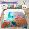 The Summer Hikaru Died Pattern Bedding uilt Set uilt Cover Pillowcase Home Decoration Birthday Gift (1 * duvet cover + 2 * pillowcase without core)201