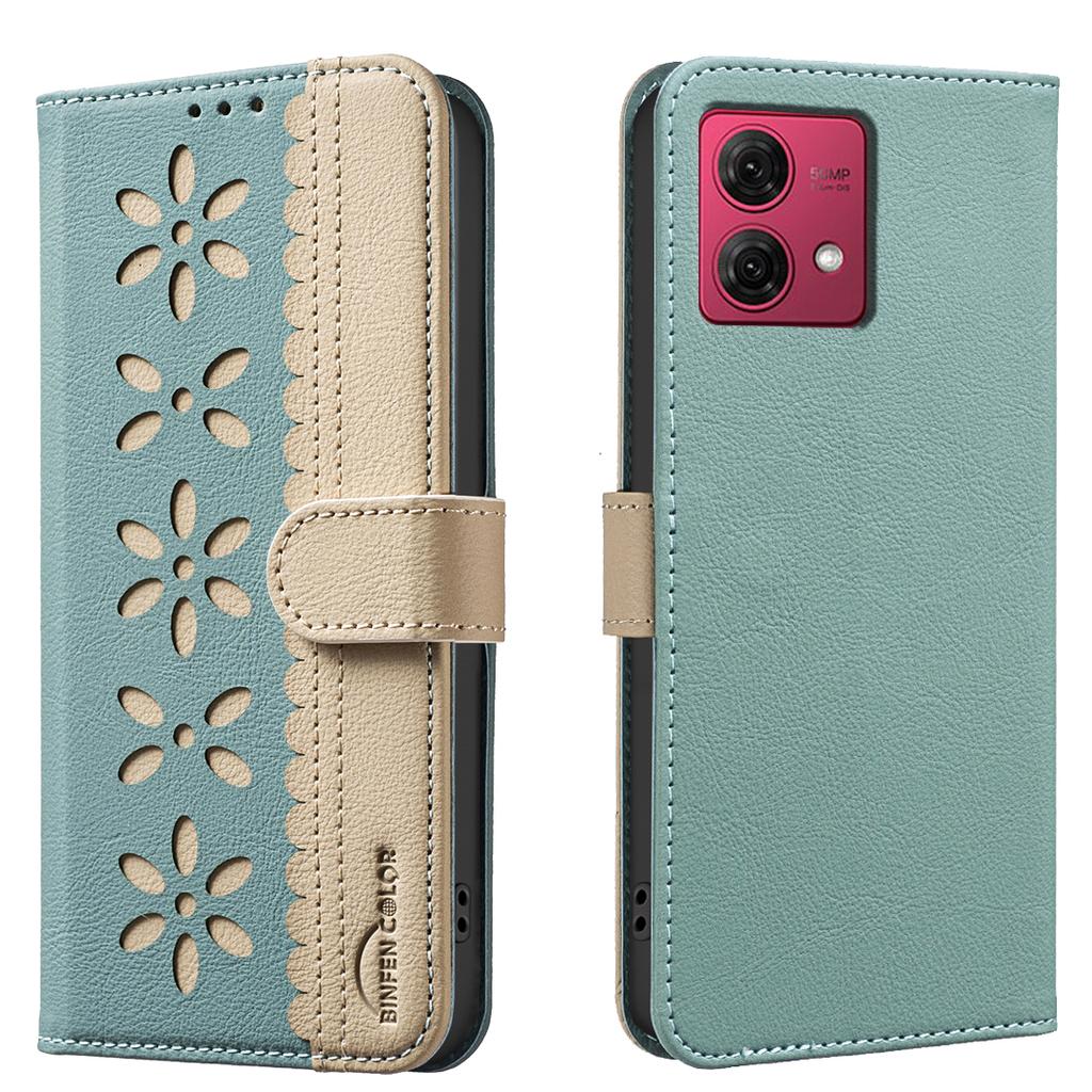 Cards Solt Wallet Leather Flower Flip Case For Motorola Moto Edge 60 Pro G05 G15 G75 G55 G35 50Pro G04 G34 G84 G14 G73 Cover