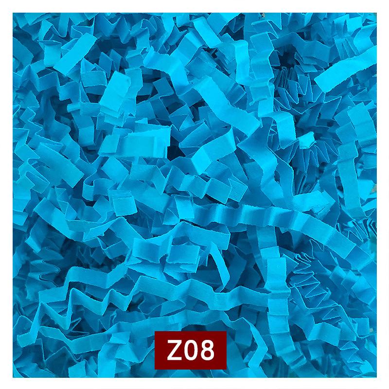 100g High - Quality Colored Crinkled Raffia Paper: Ideal Filler for Handmade Soap Gift Boxes & Wine Bottles