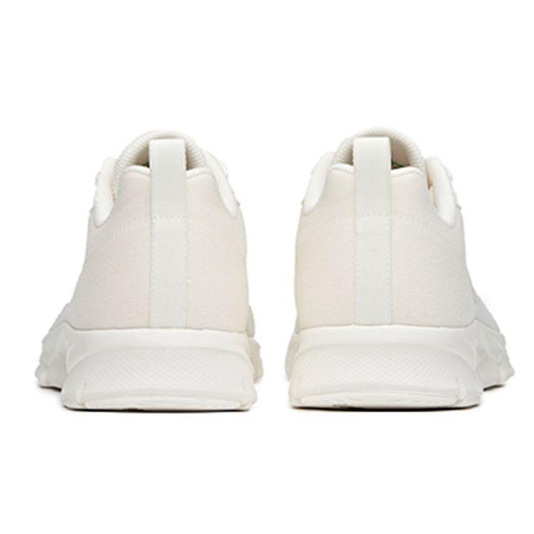Anta Breathable Mesh Low-Top Running Shoes Men Sneakers Ivory-White 912125529-1