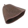 Felt Sauna Cap Heat Resistant Shower Cap Portable Sauna Hat 3mm Thick Material