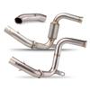 For 125 250 390 DUKE RC390 Motorcycle Exhaust Connector Tube Mid Middle Link Pipe Slip on Exhaust System 2017 2018 2019 2020