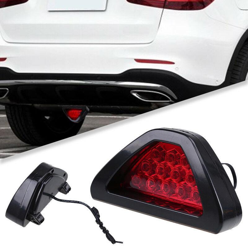12V Автомобильный спортивный стиль F1 Треугольник 12Led Задний стоп-сигнал Третий стоп-сигнал Лампа