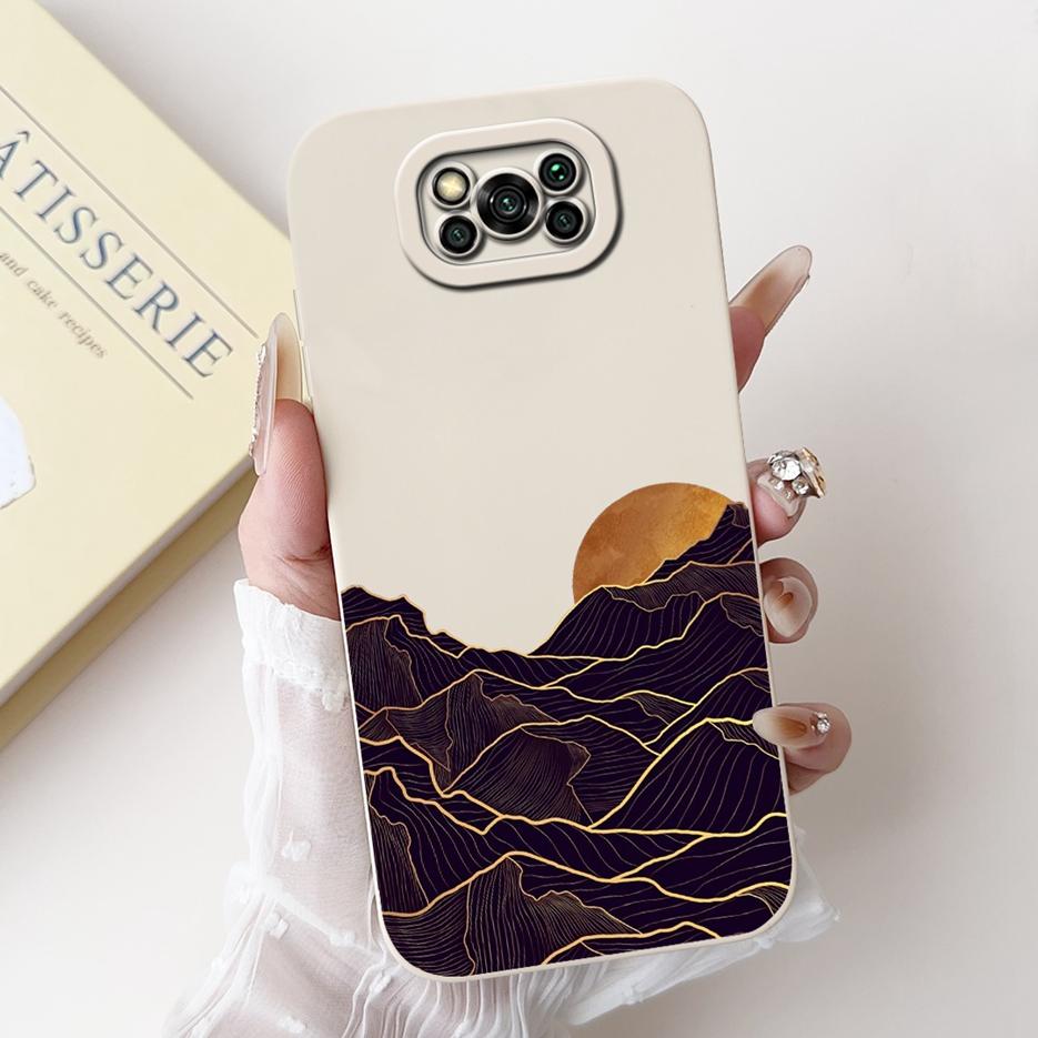 For Xiaomi Poco X3 Pro Case Luxury Candy Painted Cover Shockproof Phone Case For Xiaomi Poco X3 NFC PocoX3 Pro Soft Fundas Coque
