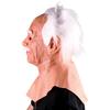 Halloween Latex Old Man Face Cover Elder Old Man Headgear for Masquerade Halloween Headgear Prop