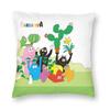 Чехол для подушки Barbapapa Family Love с двусторонним принтом, напольная наволочка с мультяшным ТВ-шоу для гостиной, украшение наволочки