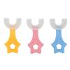 U Shaped Toothbrush Manual Training Tooth Brush 360 Degrees Oral Teeth Cleaning Design for Children
